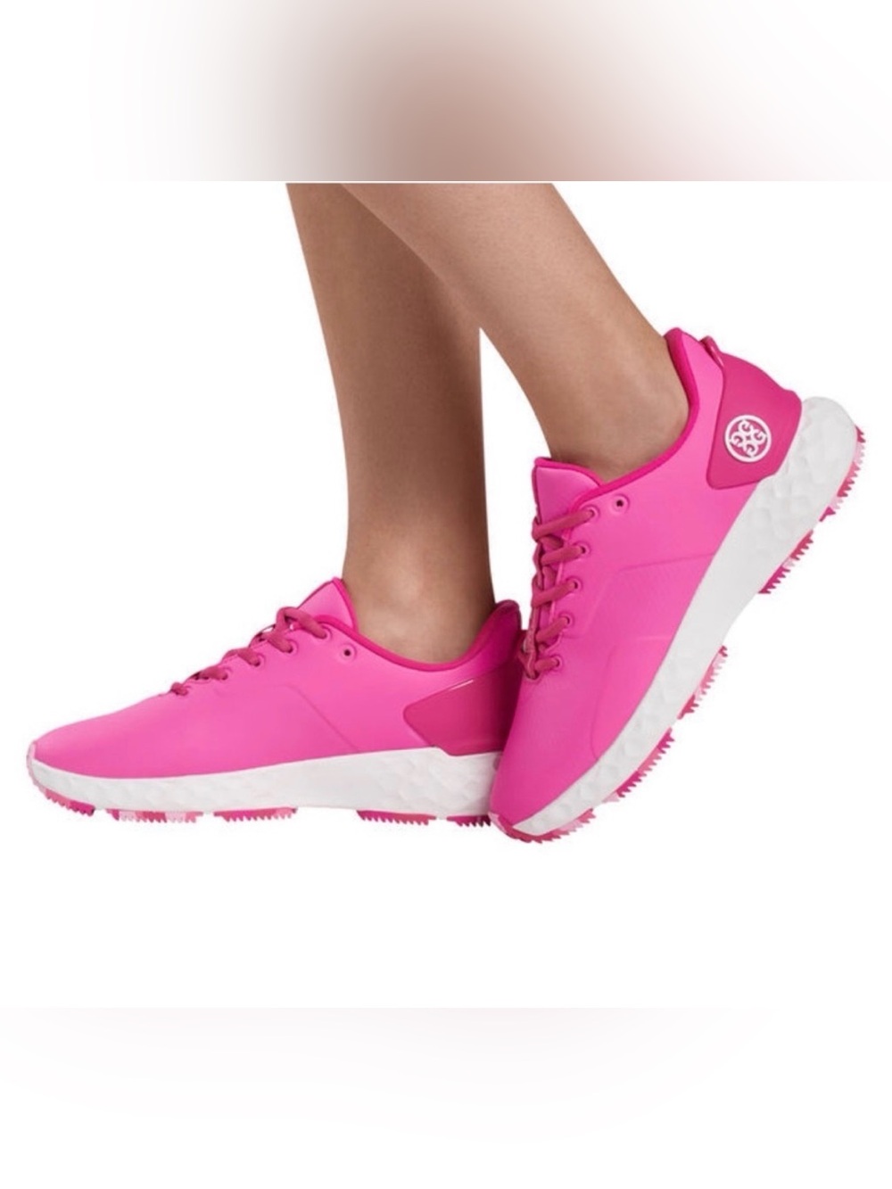 G/FORE MG4+ Women's Golf Shoes Day Glo Pink Size 8 outdoor athlesiure comfort